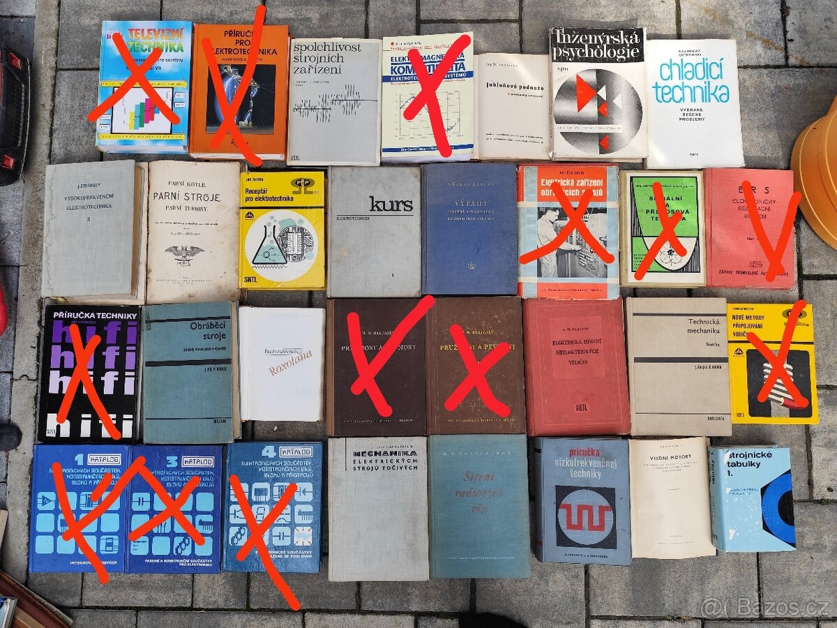 Knihy, elektrikář - 3