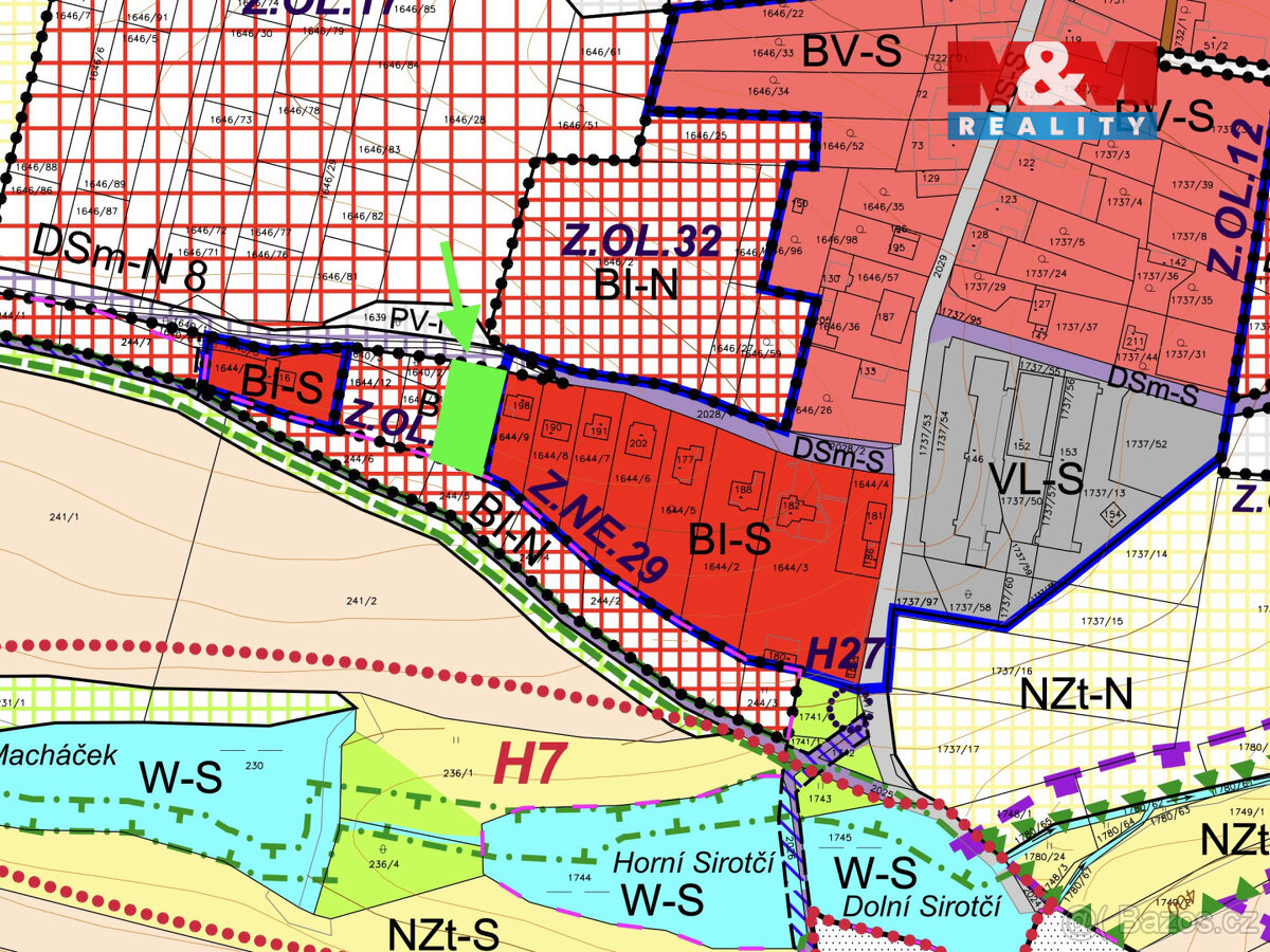 Prodej pozemku, 1233 m², Dobev, Oldřichov - 3