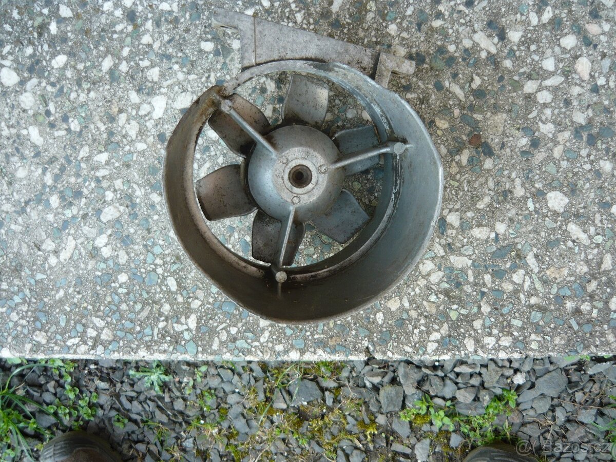 Skútr Čz-prase 502-větrák motoru - 3