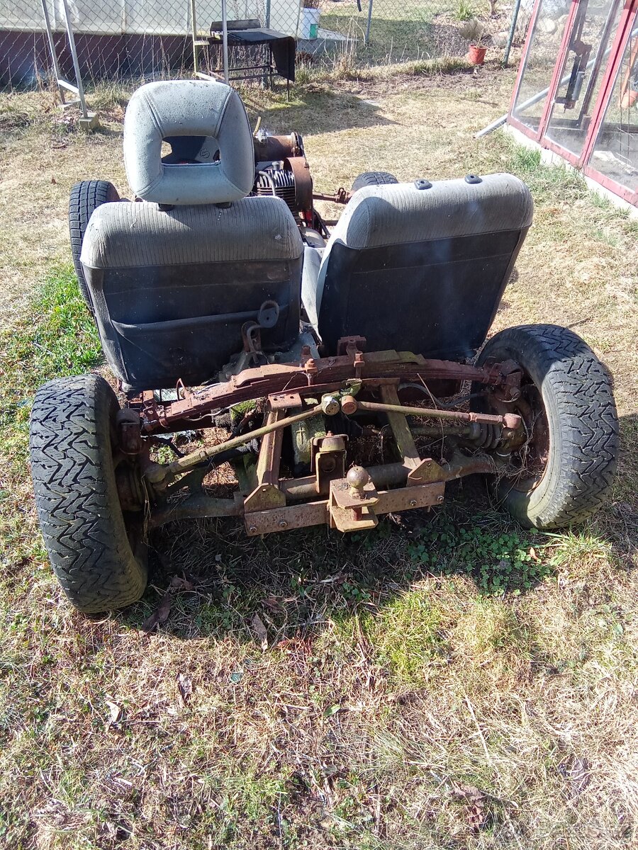 Traktůrek domácí výroby - 3