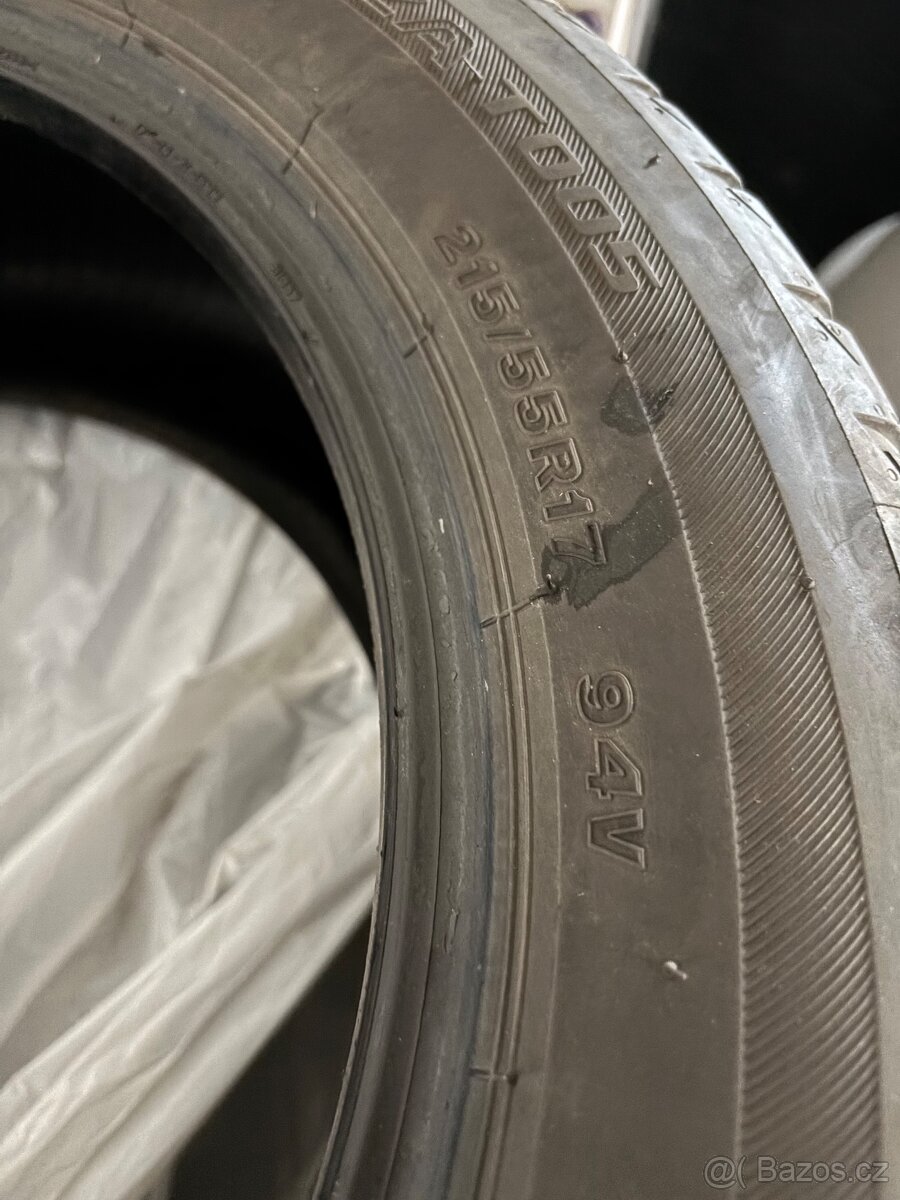 Letní pneu Bridgestone 215/55/R17 - 3