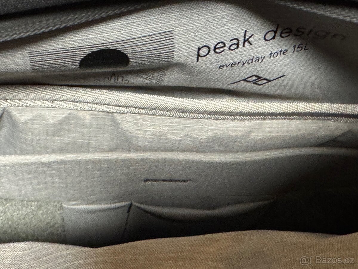 Taška Peak design 15 l černá - 3