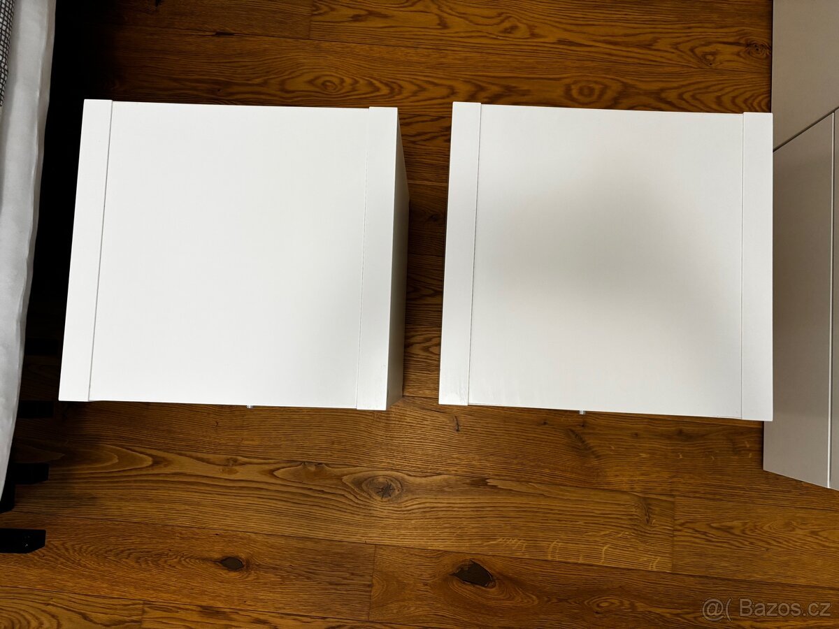Noční stolky s šuplíky IKEA KALLAX 1x1 - 3