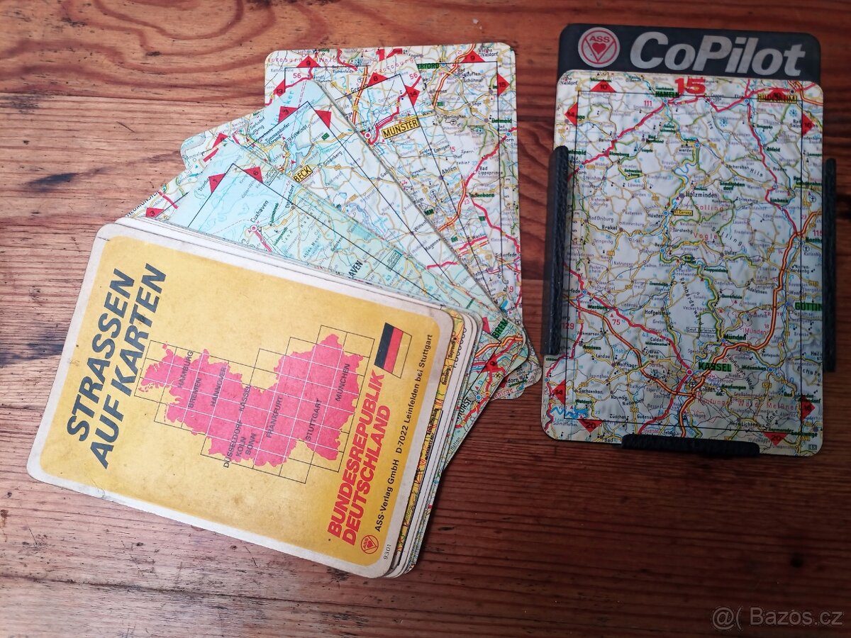 Historická mapa NSR CoPilot Strassen auf karten 1972-73 - 3