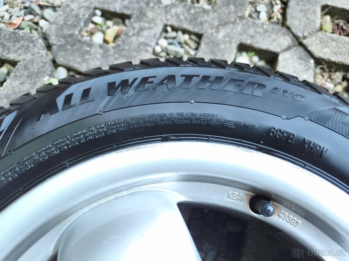 Celoroční pneu 165/70 R13 i s ALU Ronal Votex - 3