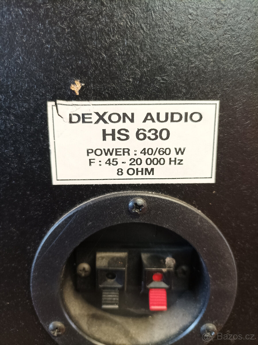 Prodám 4 kusy reproduktory Dexon Audio HS 630 - 3
