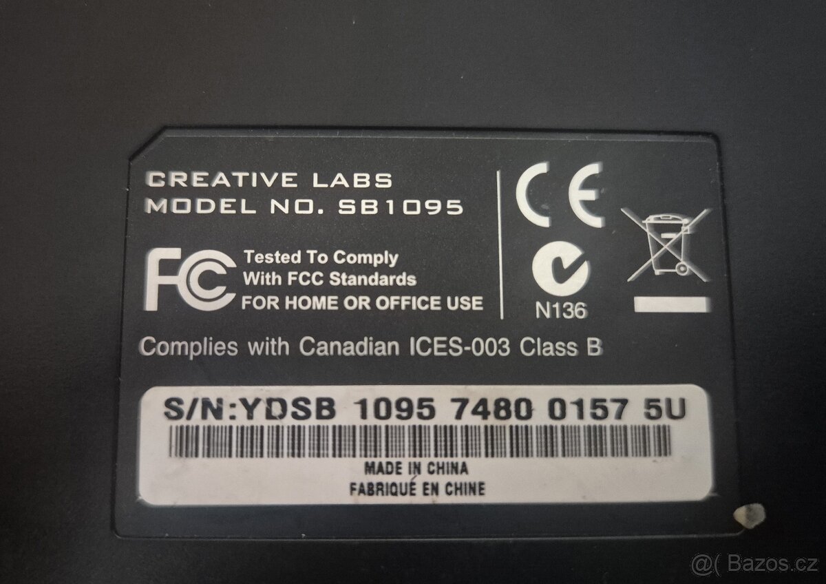 Sound Blaster SB1095 zvuková karta 5+1 - 3