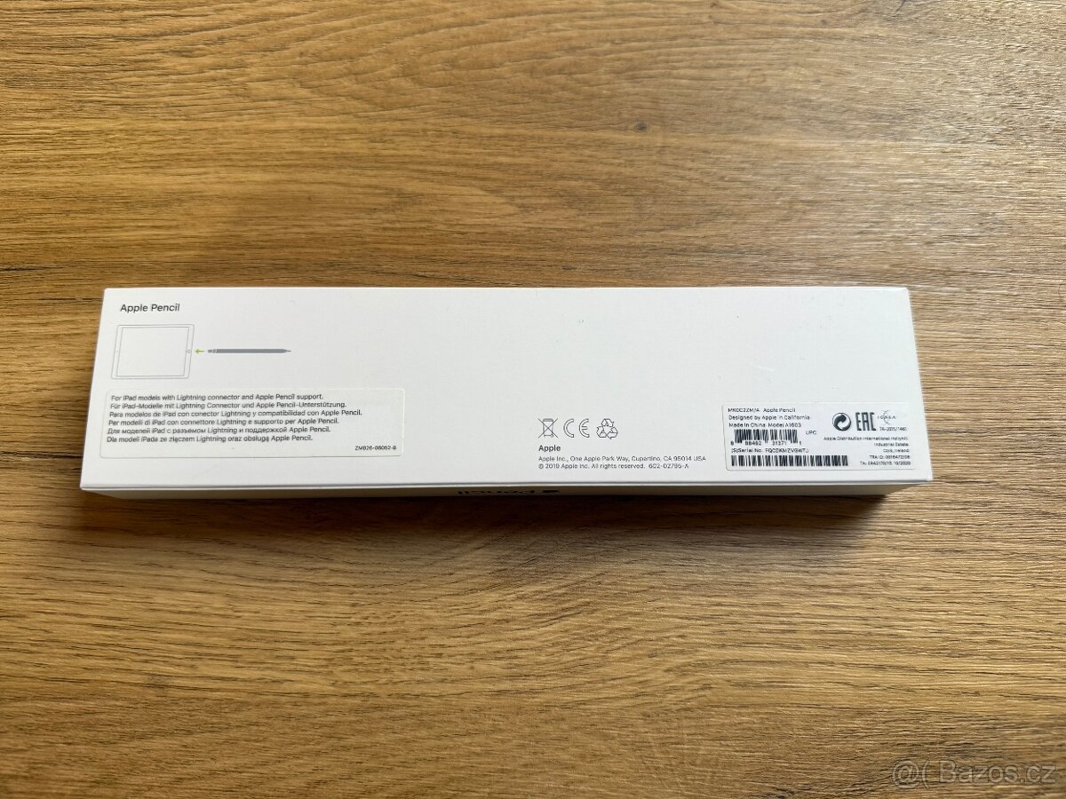 Apple Pencil 1. generace – kompletní balení (na opravu / špa - 3