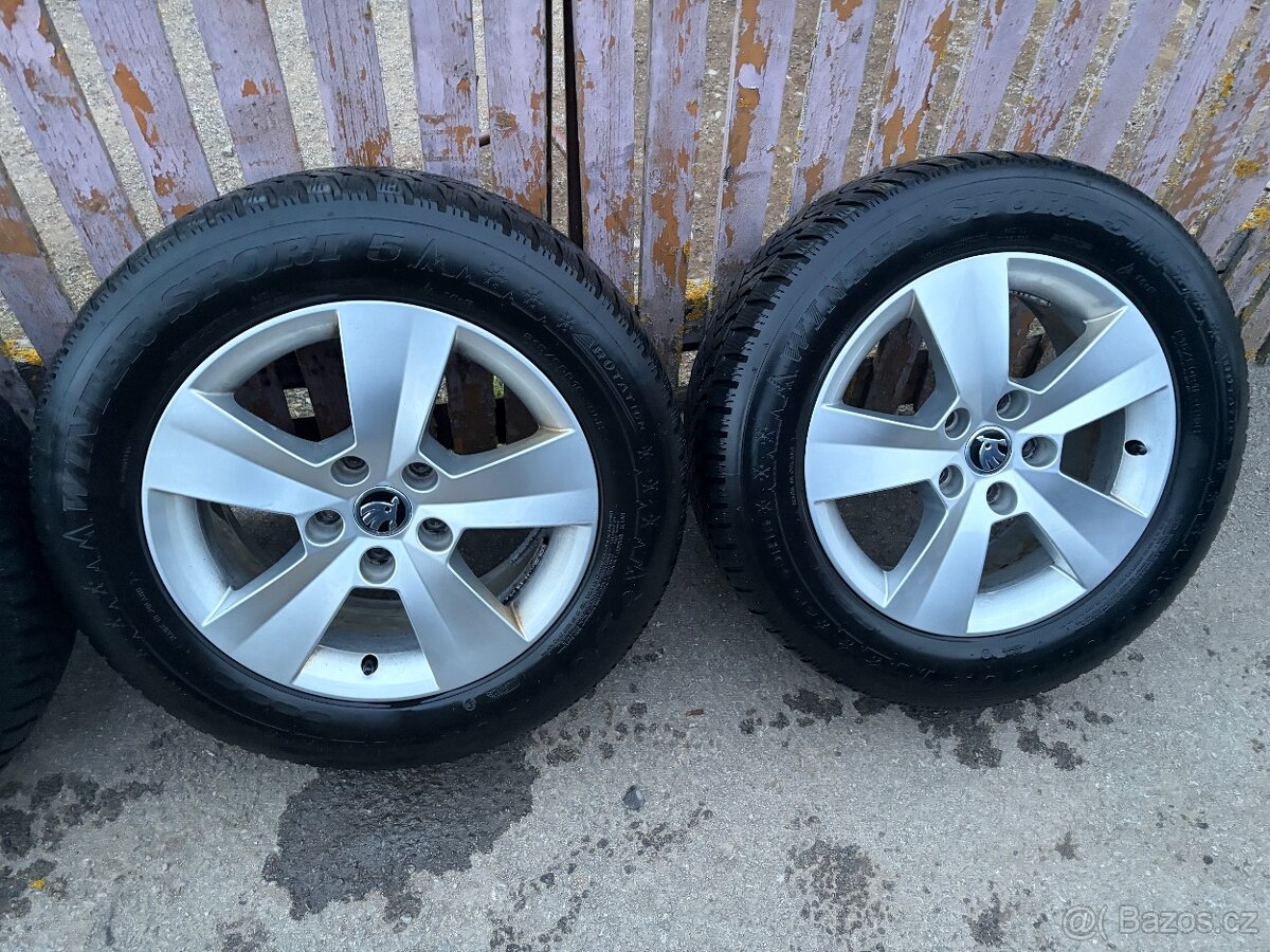 Alu disky Škoda Superb 3 215/60 r16 - 3