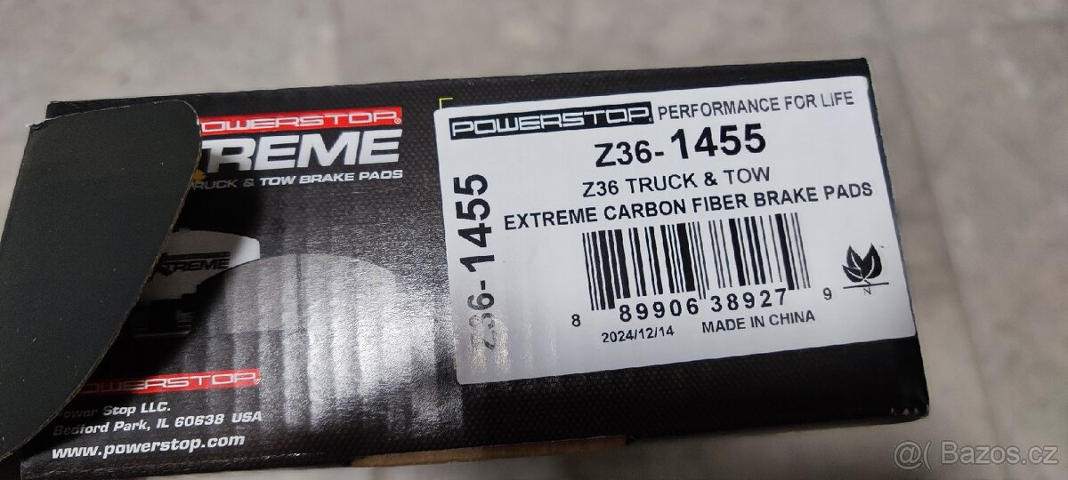 Dodge Durango - Powerstop sada brzd Z36 Heavy Duty 5954-36 - 3