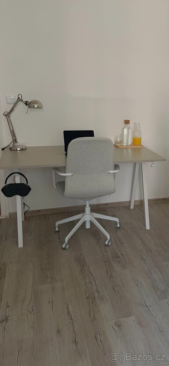 IKEA TROTTEN 140x80 - béžová - 3