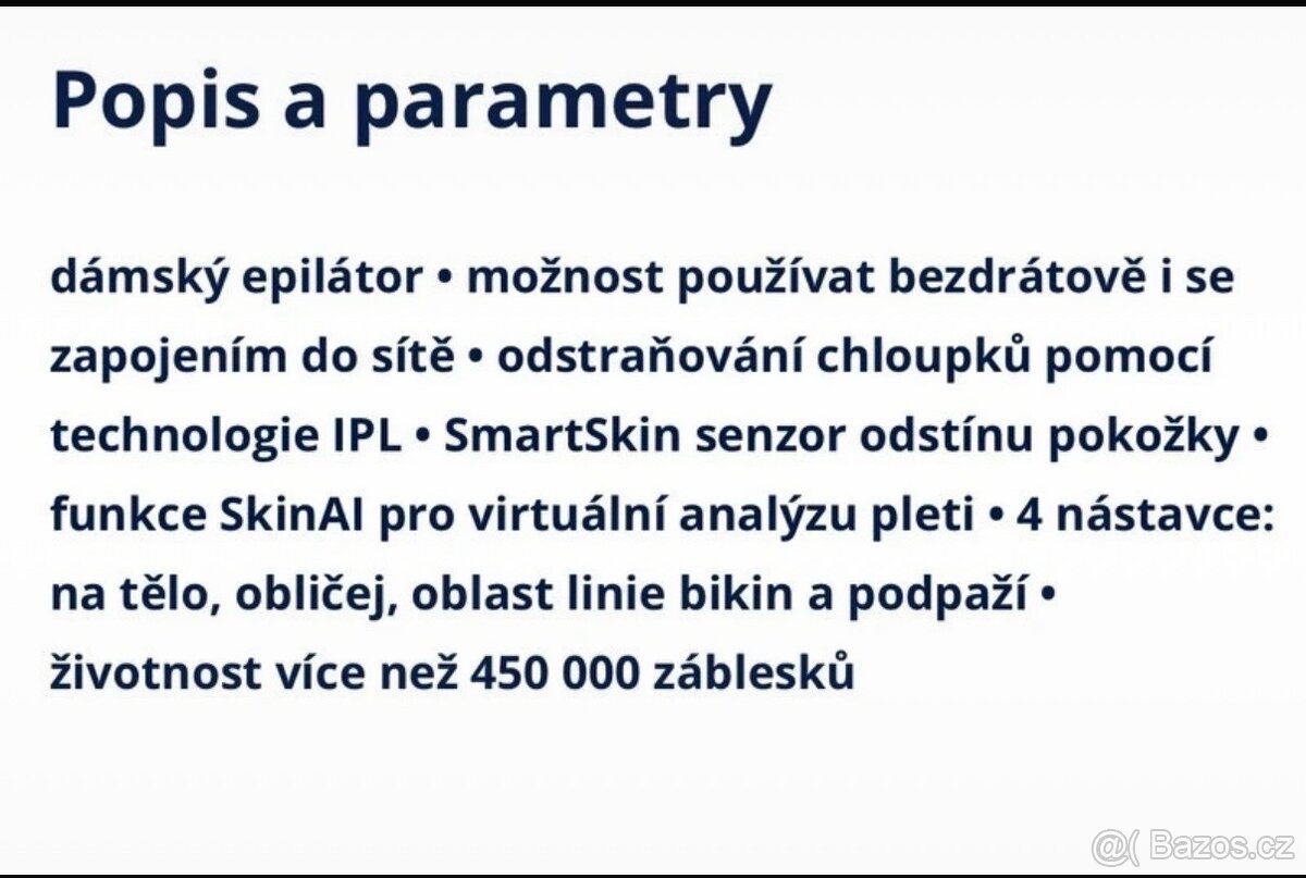 Epilátor Philips Lumea IPL 9900 - 3