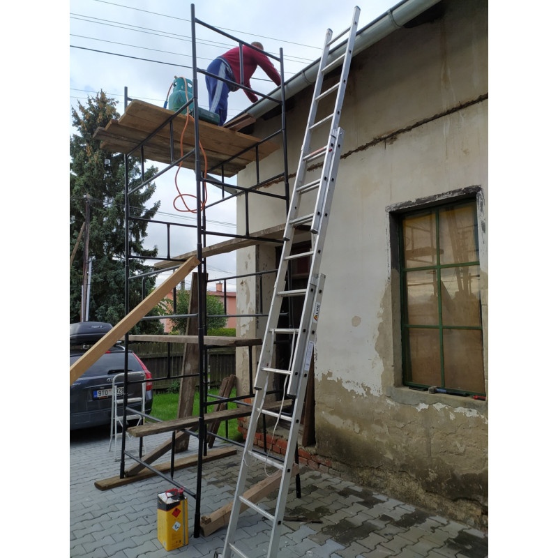Lešení 163x100 cm s prac. výškou až 3,5 m - 9,5 m - 3
