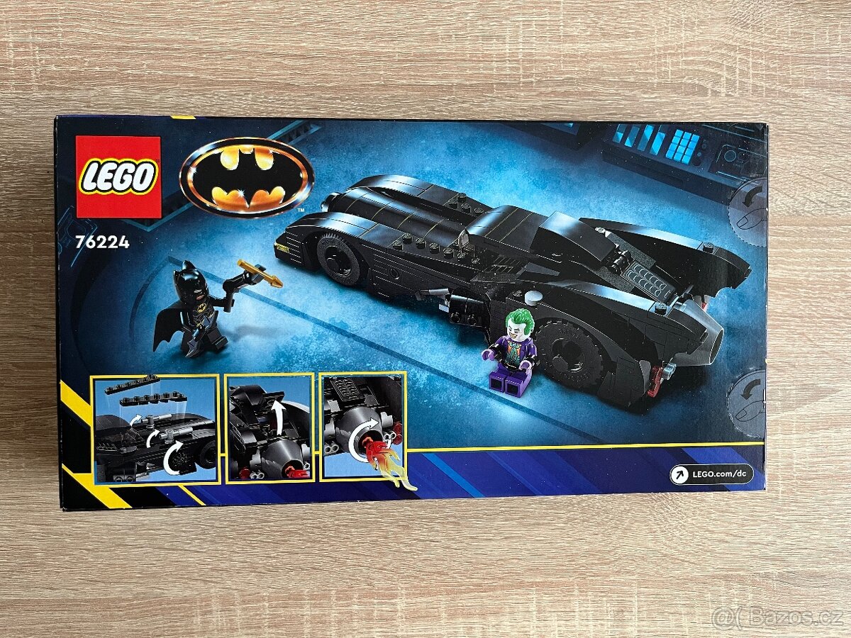 LEGO 76224 Batman™ vs. Joker™: Honička v Batmobilu - 3