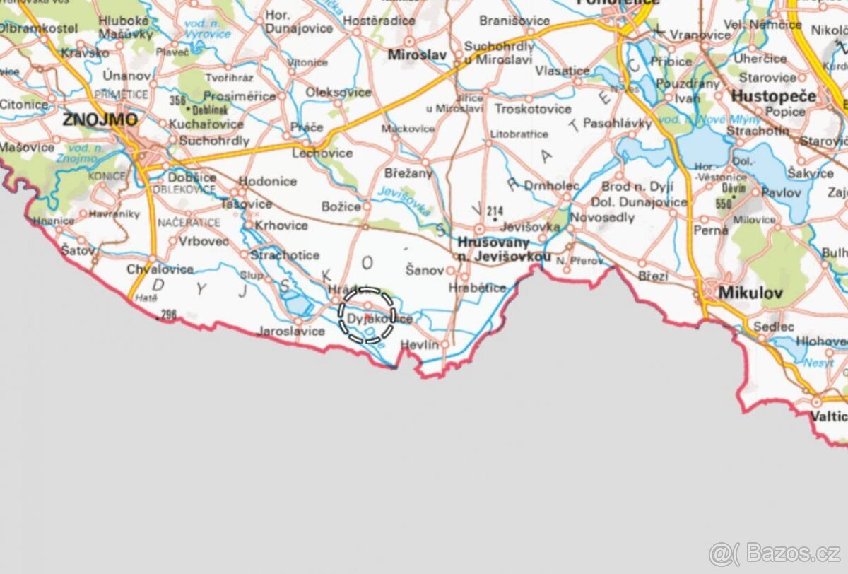 Zemědělská půda, prodej, Dyjákovice, Znojmo - 3