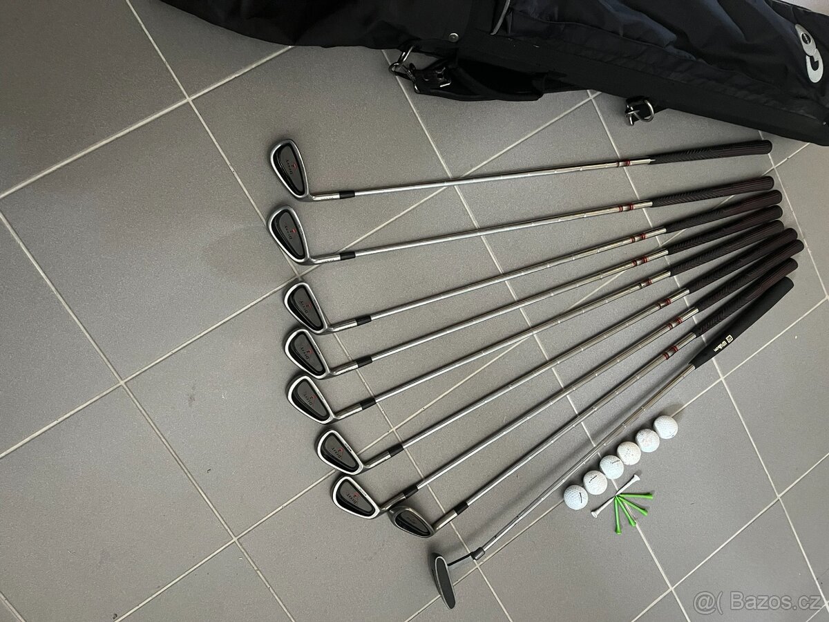 golfové hole - sada + přepravní vak - 3
