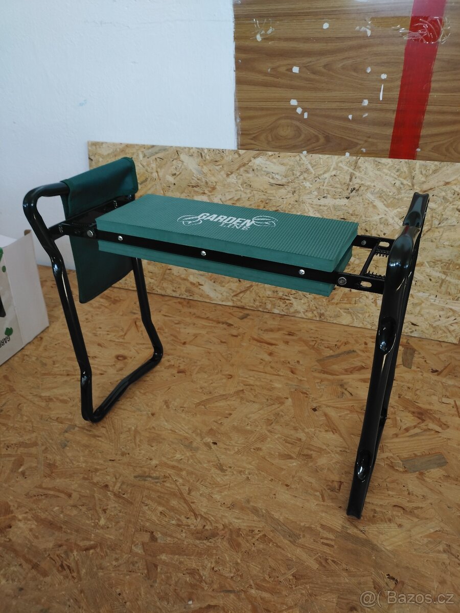 Zahradní taburet podkoleník židle - 3