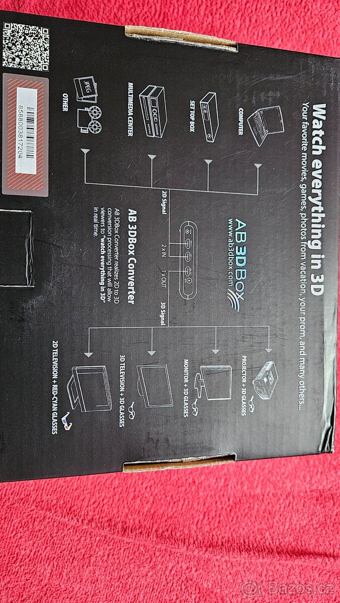 Převodník BOX z 2D do3D - 3