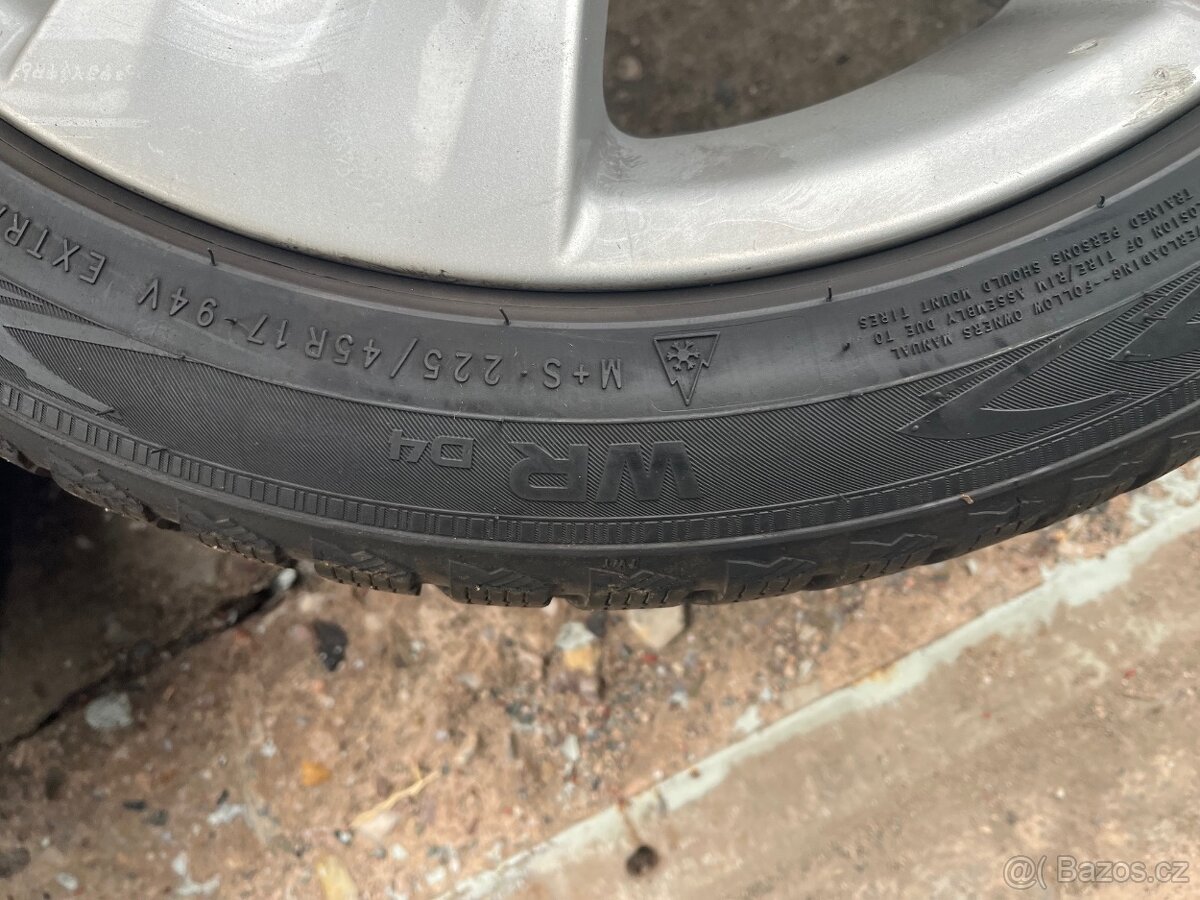 Kola BMW 225/45/R17 zimní cena za sadu 4 kol - 3