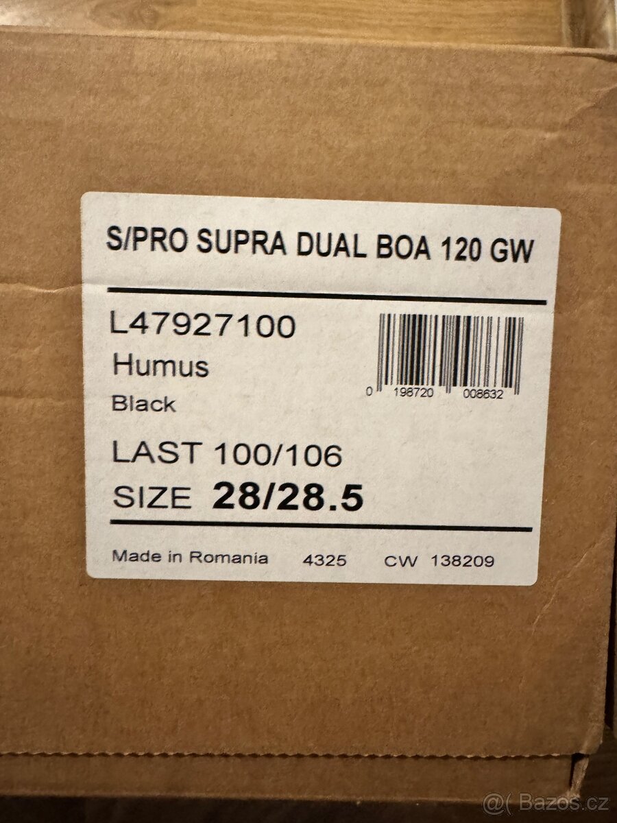 Lyžáky Boty SALOMON S/PRO SUPRA DUAL BOA 120 - 3