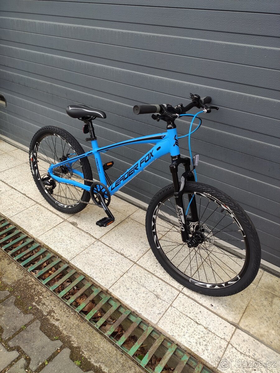 Nové dětské kolo Leader Fox CAPITAN 24 13 alu rám,8 převodů - 3