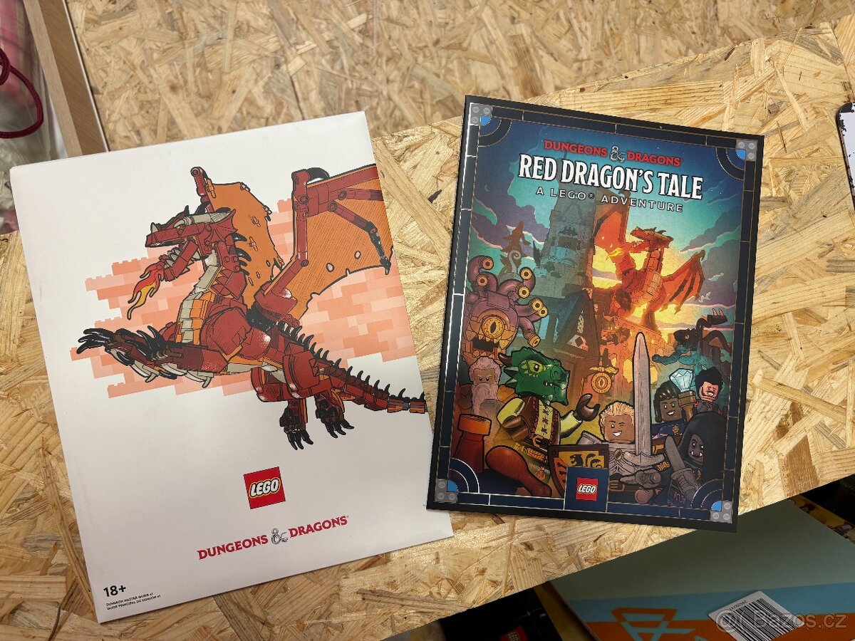 Lego limitované figurky a book Dungeons a Dragons - 3
