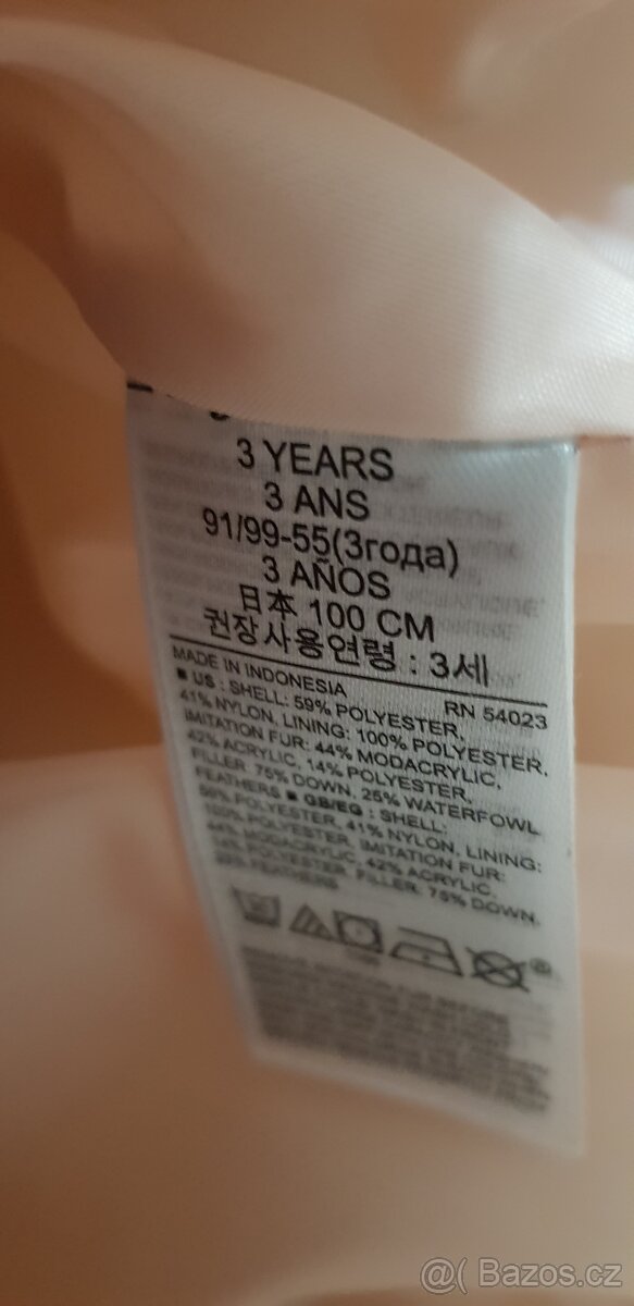 Nova perova divci bunda Gap 98 - 3