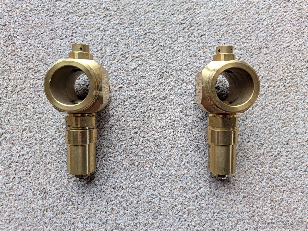 Caleffi protizámrzné ventily 5/4" + kulový filtrventil DN32 - 3