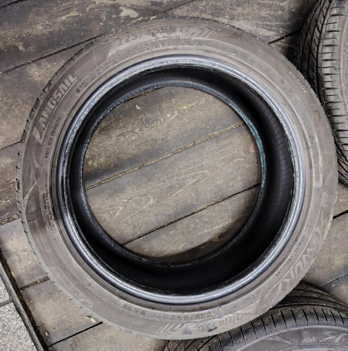 prodám letní pneu Landsail 225/45 R17 - 3