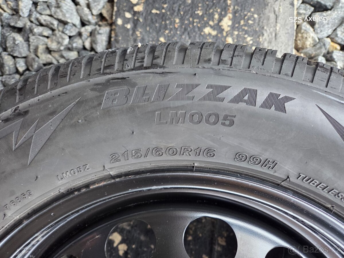 4x disk (5x112) zimní pneu 215/60 R16 - 3