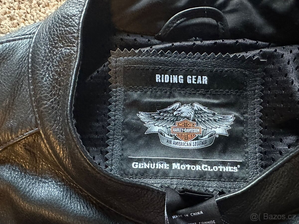 Kožená bunda originál Harley Davidson - 3