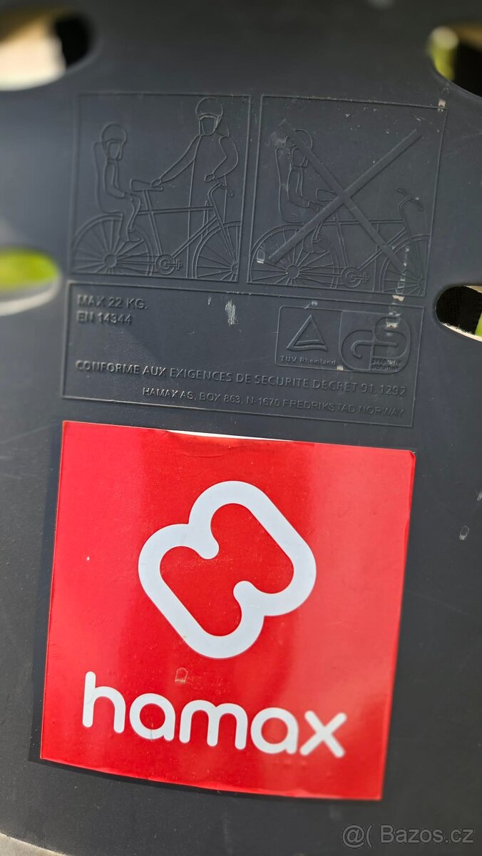 Dětská POLOHOVATELNÁ sedačka HAMAX Siesta Grey - 3