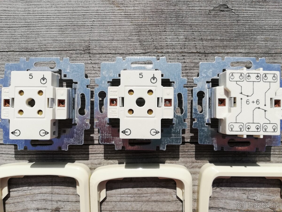 Vypínač Tango č.5 a 6+6 - 3