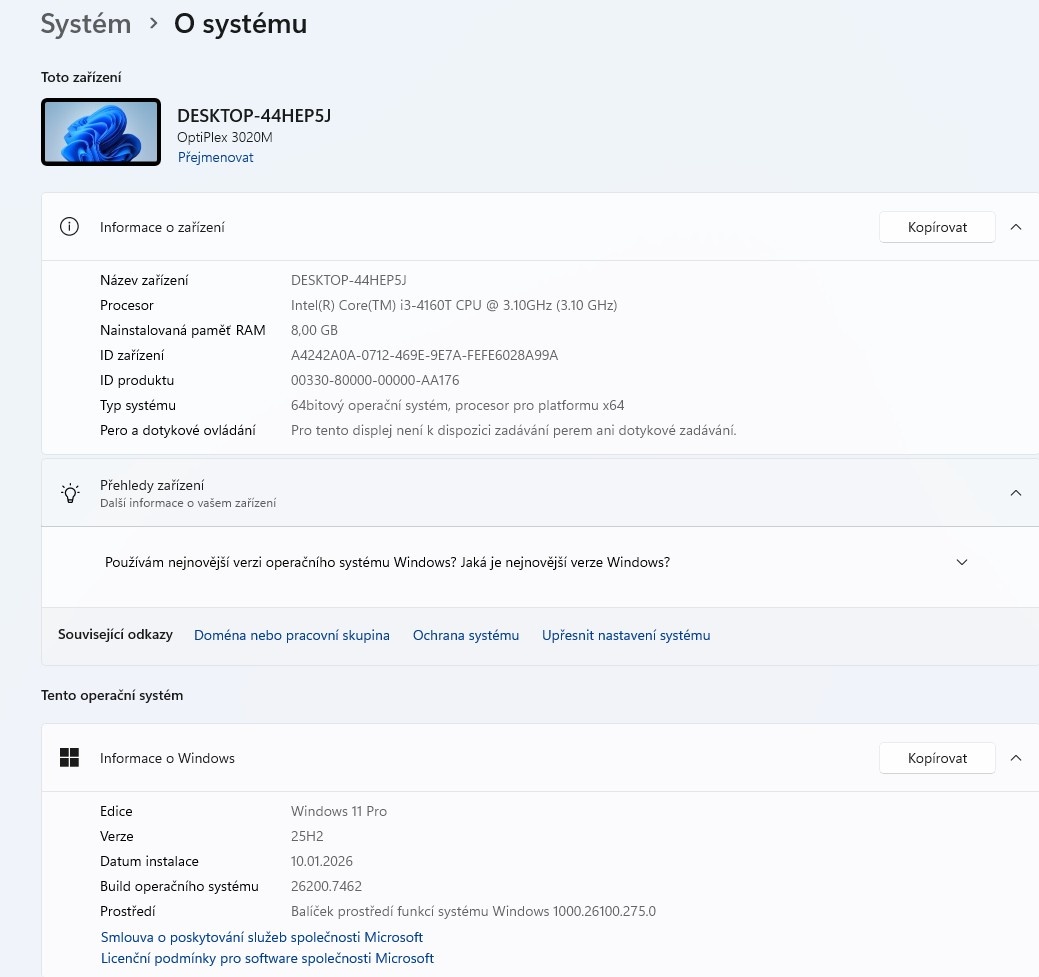 Dell OptiPlex 3020 mini multimedia,i3-4160T,WIN 11,SSD 240GB - 3