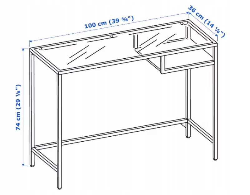 IKEA VITTSJO stolek - 3