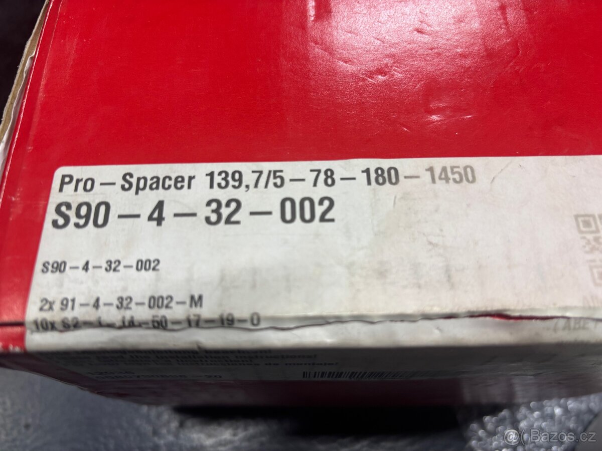 Rozšiřovací podložky Eibach Pro-spacer silver S90-4-32-002 - 3