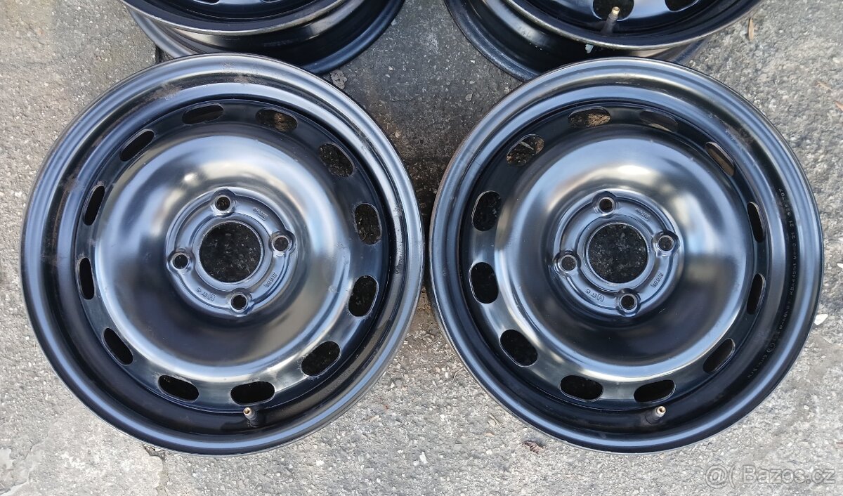 plechové disky 4x108 r15 Ford - 3