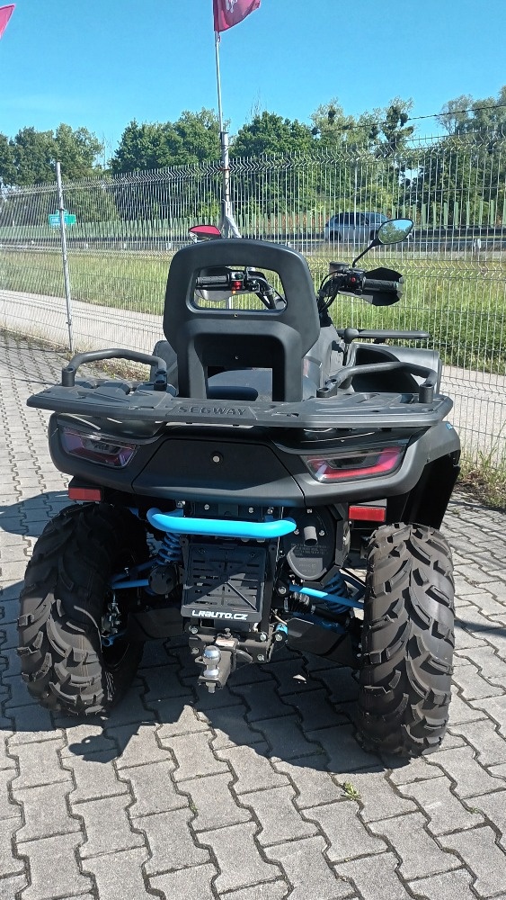 SEGWAY SNARLER AT6 L EPS LIMITED Silver/Blue – T3b, EPS