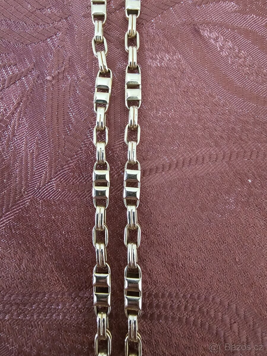 Řetízek zlatý 585 - 3