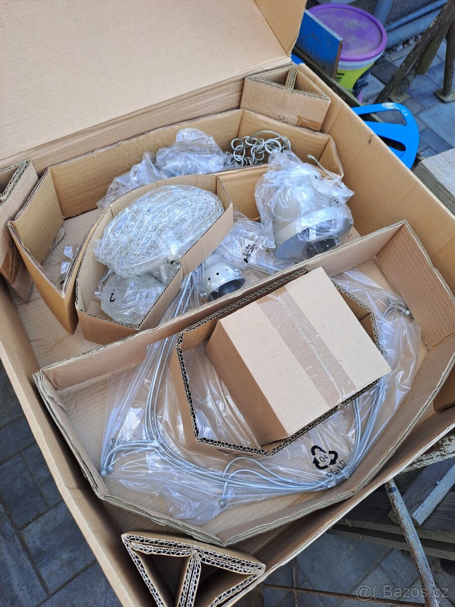 Kristaller lustr - Ikea - 3