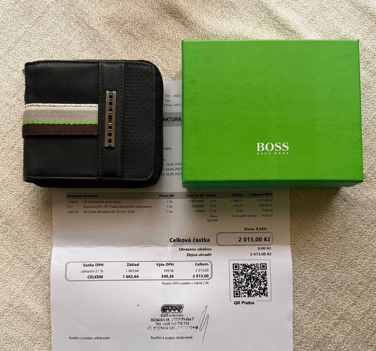 Peněženka Hugo Boss - 3