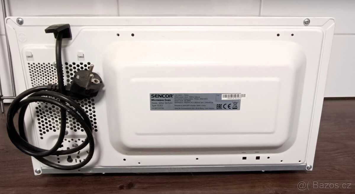 Mikrovlnka Sencor - nepoužívaná, nevhodný dárek. - 3