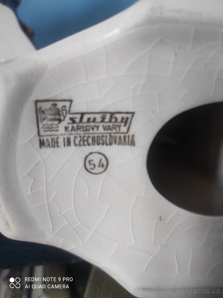 Porcelánové hodiny 2 ks - 3