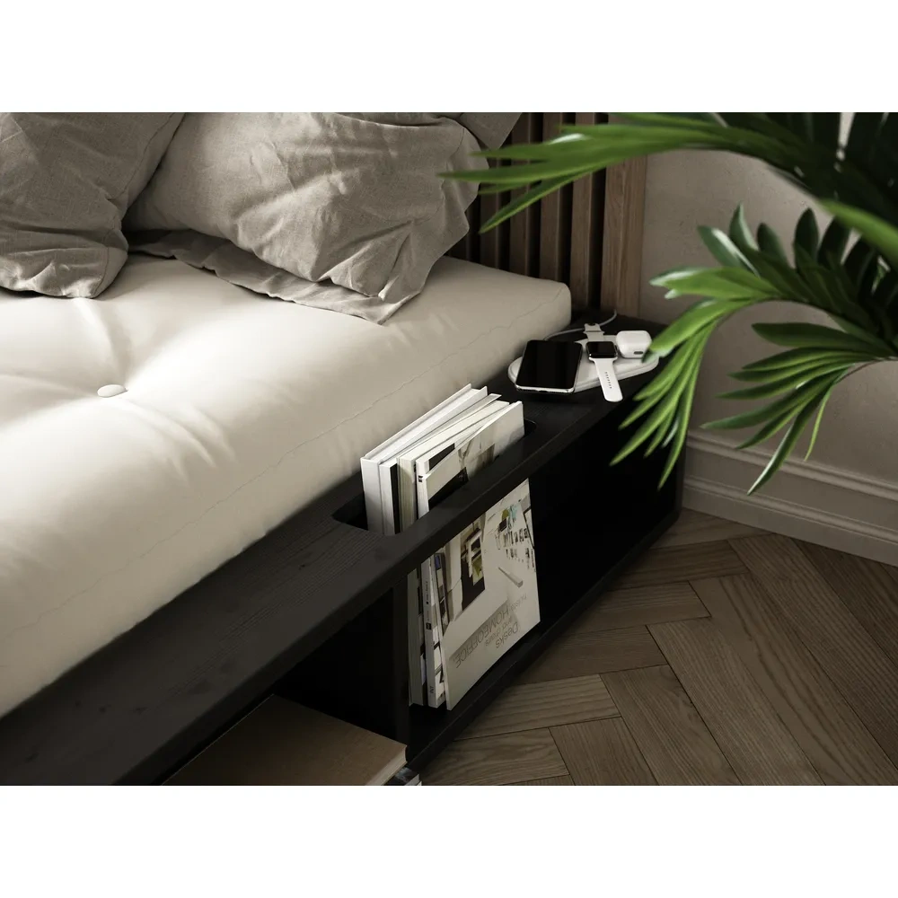 ZIGGY BED natural pine (postel z borovice) - 3