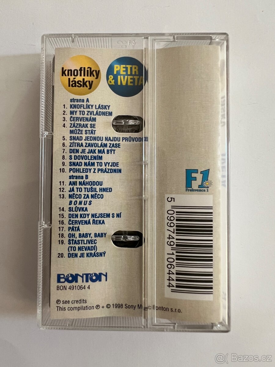 Knoflíky lásky - Petr a Iveta 1998 Sony Music - 3