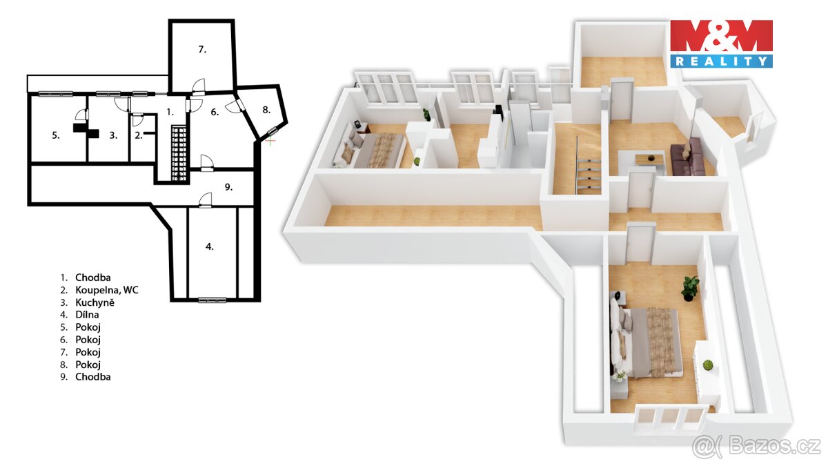 Prodej rodinného domu, 195 m², Dzbel - 3