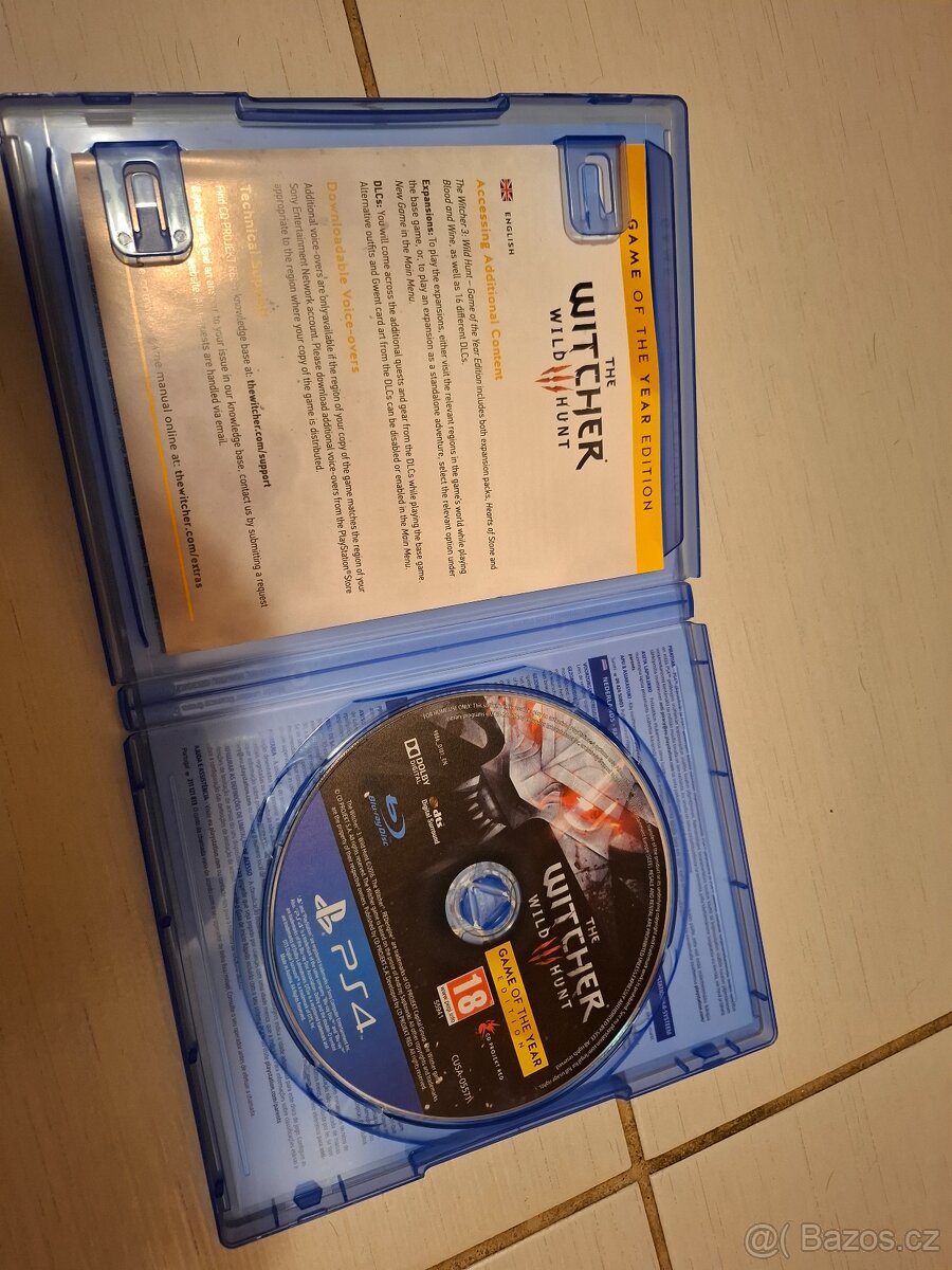 Witcher 3 Game of the year PS4 - 3