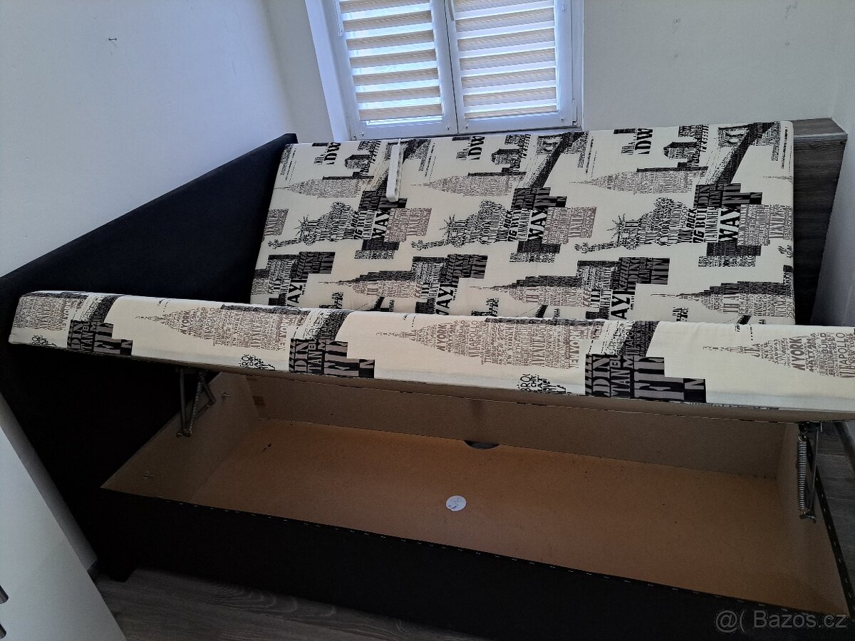 Postel HEDVIKA - černá/černobílá - 3