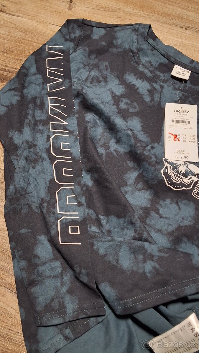 Chlapecké triko dlouhý rukáv 146/152 - 3