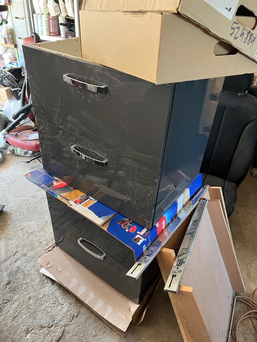 2x Skřipňka 60 umyvadlo Ravak šedé - 3